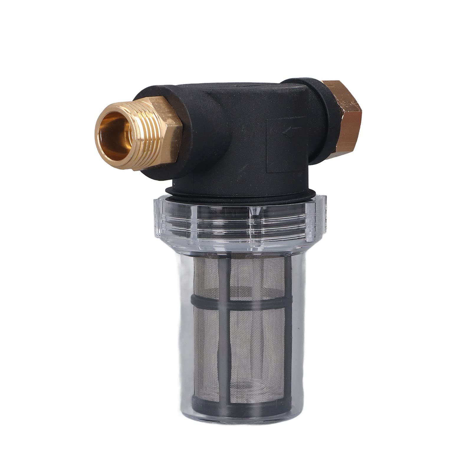 Garden Hose Sediment Filter, Garden Hose Filter for Pressure Washer Inlet Water, Garden Hose Pressure Washer Outdoor Gardening Inlet Water Filter for RV Car Wash Water Hose