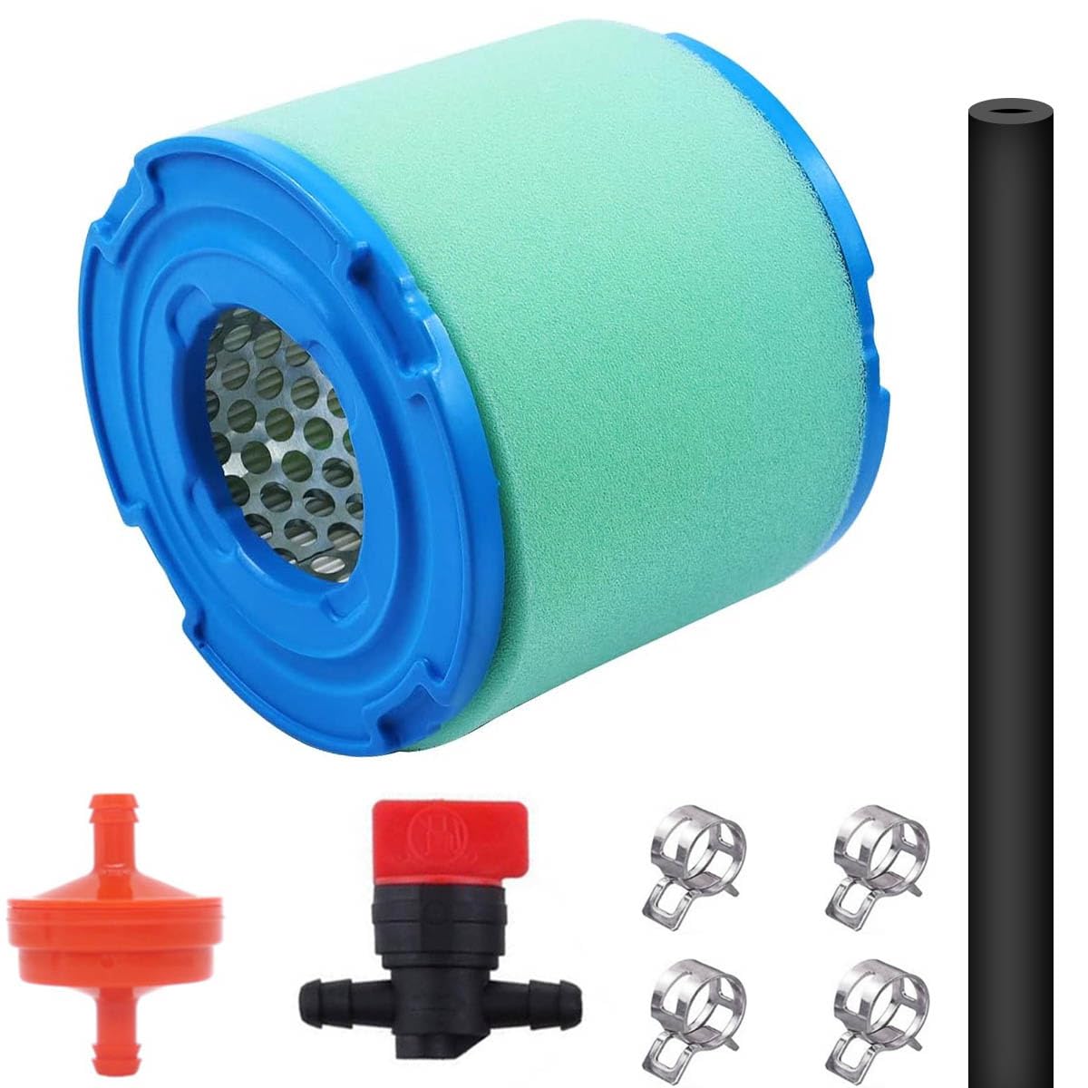 ZAMDOE 393957 393957s Air Filter Compatible for Briggs and Stratton 393957 393957S 390930 4016 Horizontal Engine for John De-ere PT9334 LG393957S LG393957 PT4301 Lawn Mower with 271794S Pre-Cleaner