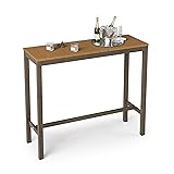 Cozyman Outdoor Bar Table, 45" Patio Bar Height