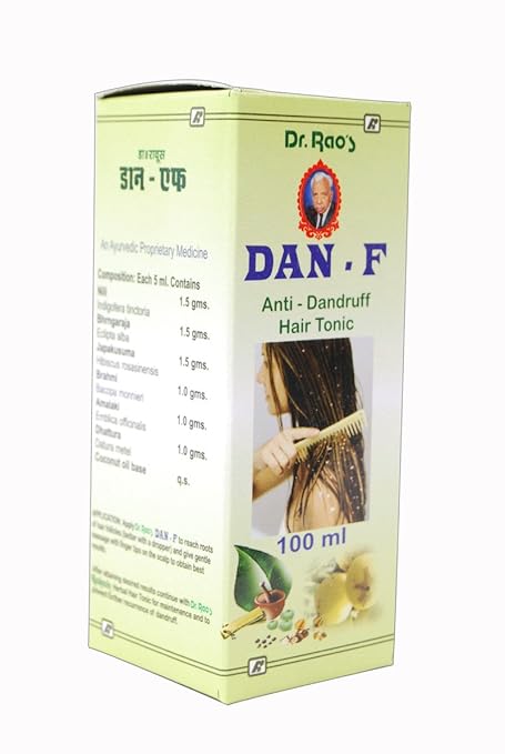 Dr Rao S Dan F Anti Dandruff Hair Oil 100 Ml Amazon In Health Personal Care