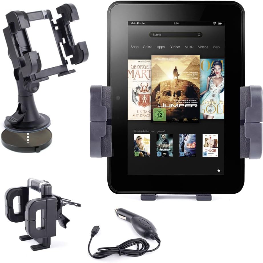 DURAGADGET's In Car Screen/Dash Tablet Holder Mount For