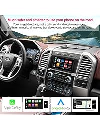 Estéreo ATOTO Year Series In Dash Double Din Digital Media   SA102 CarPlay y receptor automático de Android con Bluetooth, sintonizador de radio AM   FM, video y audio USB, y más