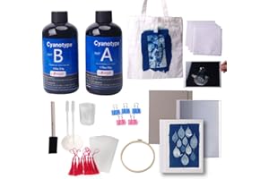 ACADOIT Cyanotype Sensitizer Kit, 16oz, Sun Print Nature Printing Kit for Photographic Blueprints DIY Arts Crafts Projects (Cyanotype kit-3)