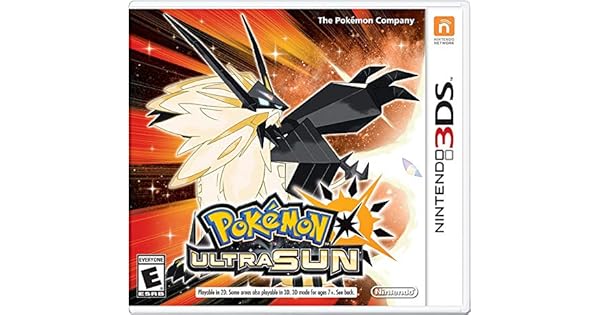 Amazon Com Pokemon Ultra Sun Nintendo 3ds Nintendo Of America
