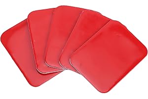 Yoidesu 5Pcs Heat Proof Double Sided Adhesive Pads for Dash Cam Mount, Heavy Duty Sticky Dash Cam Adhesive Pads, Square Stron