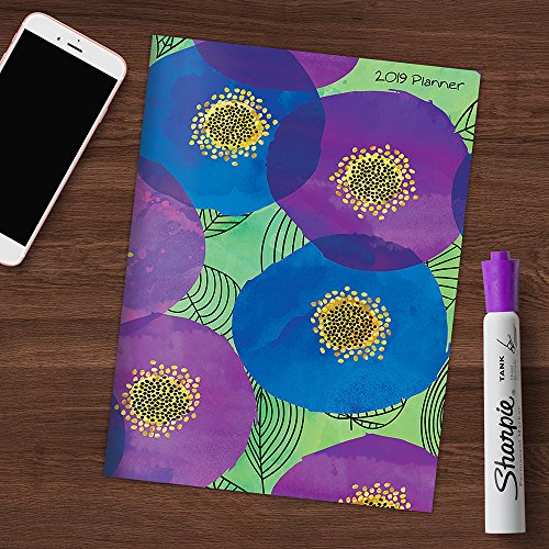 Time Factory Watercolor It's My Year 7.5" x 10.25" January -December 2019 Monthly Planner (19-4234) - Thumbnail 4