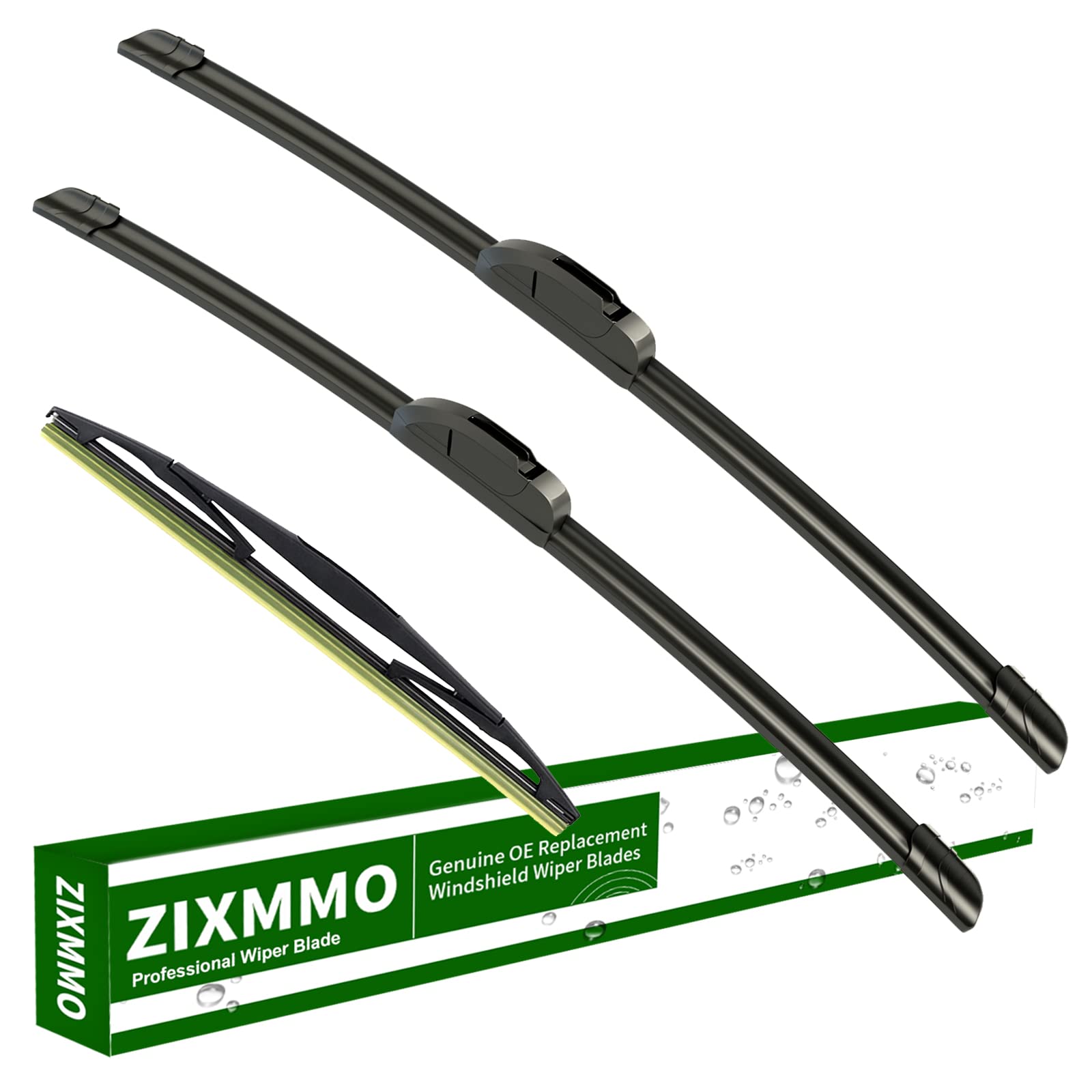 Photo 1 of ZIXMMO 26"+19" windshield wiper blades with 14" Rear Wiper Blades Replacement for Subaru Legacy Outback 2010-2014,Nissan Murano 2003-2007 -Original Factory Quality,Easy DIY Install (Set of 3)