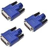 Evanlak DVI Display Emulator Headless Ghost, 1920x1080@60Hz up to 2560x1600@60Hz-3P, Dummy Plug, Virtual Display, RGB Monitor, Operating System Boot/Load Resolutions