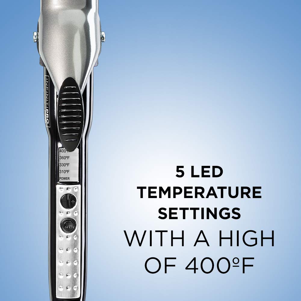 INFINITIPRO BY CONAIR Nano Tourmaline Ceramic Curling Iron, 1 1/2-inch Curling Iron: Beauty