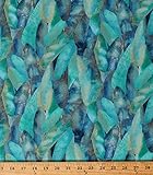 Cotton Dance of the Dragonfly Wings Metallic Insects Cotton Fabric Print by the Yard 8501M-84