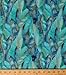 Cotton Dance of the Dragonfly Wings Metallic Insects Cotton Fabric Print by the Yard 8501M-84