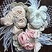 Baby Girl Super Elastic Headband Big Lace Petals Toddler Hair Band Toddler Soft Headwrap Set Children Hair Accessories Crown
