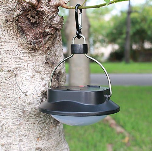 Camping Lantern Ultra Bright Portable Tent Lamp Rechargeable Camping Hiking Umbrella Night Light 60 Led Beads Max 300 Lumen 4 Brightness Levels 2 Battery Options