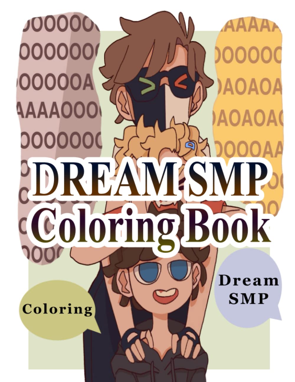 Dream Smp Coloring Book Mcyt Coloring Book Layati Mohammed Amazon Com Books