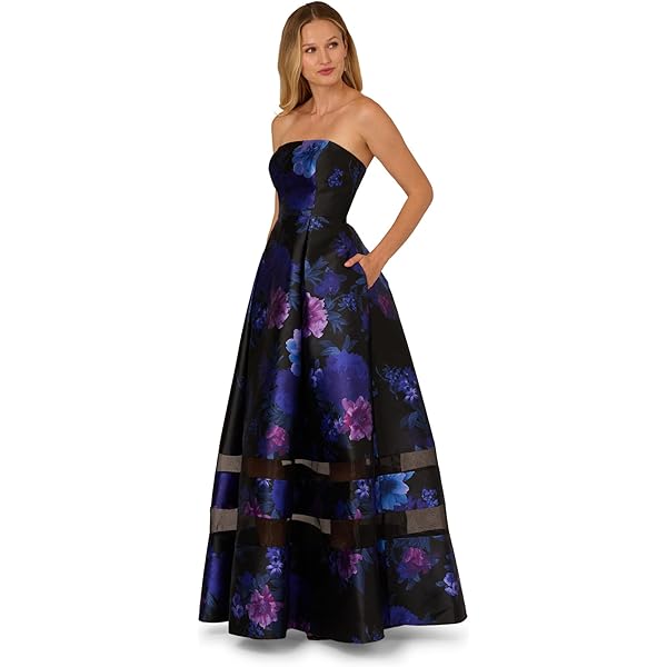 fitted lace wedding dress Black Floral Mesh Overlay Fitted Maxi Dress – PinkBlush main image 0