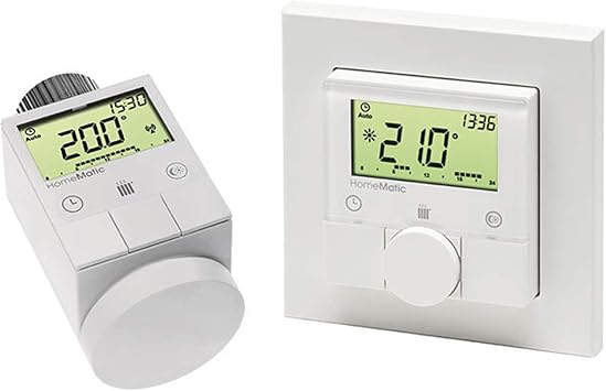 HomeMatic Starterset Funk Heizkrperthermostat und Funk Wandthermostat
