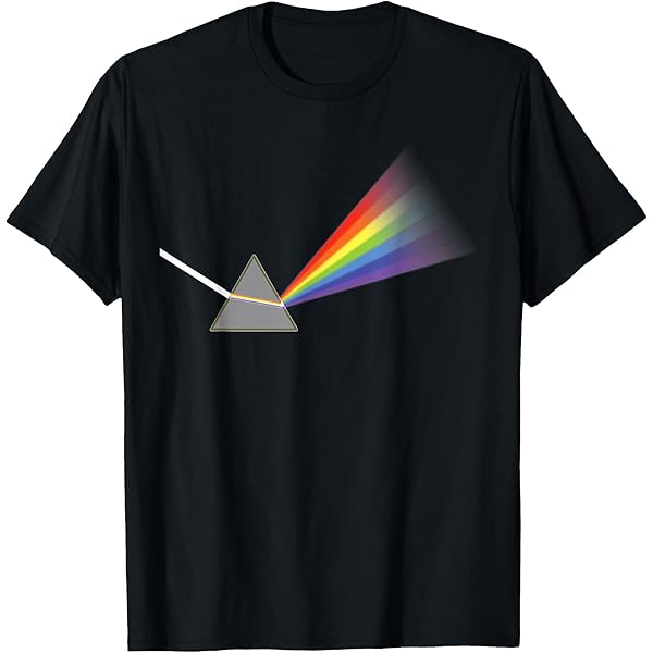 アイドル Rainbow Prism Ms. Flower Tshirts Black Rainbow