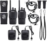 Nineaccy 2 Way Radio Long Range 16 Channel LED Light Rechargeable Walkie Talkie view 7