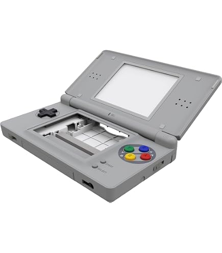 eXtremeRate Purple Replacement Full Housing Shell for Nintendo DS