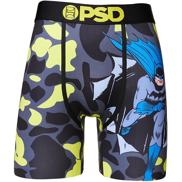 PSD Men's Warface LA Printed Boxer Briefs - Moisture Wicking & Comfort Fit