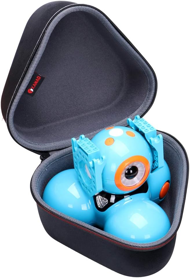 XANAD Hard Case for Wonder Workshop Dash Robot or Cue Coding Robot - Travel Carrying Storage Protective Bag