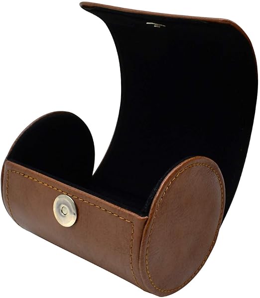 Amazon E Goal ネクタイ収納ケース 円筒型 Puレザー ラッピング メンズ 出張 くるくる 収納ケース ボックス オンライン通販