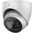 Dahua Starlight 4MP PoE IP Camera, Dome/Turret Secrutiy Camera with IVS,2.8mm Lens 164ft IR Night Vision, Built-in Mic, AI Human Vehicle Detection, IP67, DMSS/SmartPss Lite