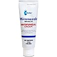 Globe Miconazole Nitrate 2% Topical Anti-Fungal Cream (4 oz Tube) for Athlete’s Foot, Jock Itch, Ringworm Fast-Acting Relief - Extra Strength Formula for Itching, Irritation and Skin Protection