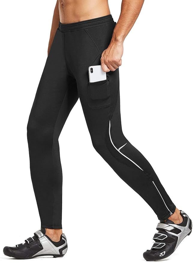 BALEAF Men's Running Tights Thermal Cycling Pants Athletic Outdoor Cold Weather Amazon.co.uk