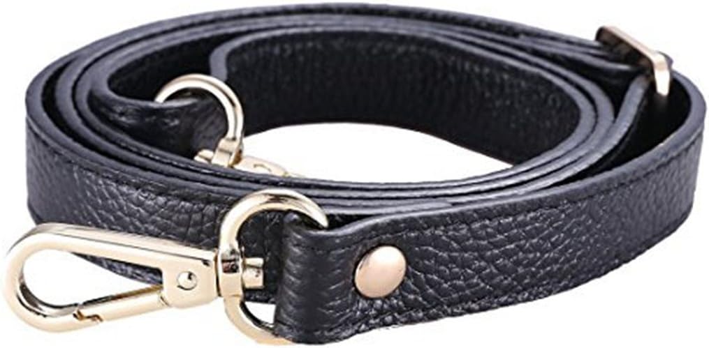 adjustable leather shoulder strap