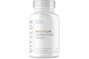 EPN SUPPLEMENTS VITALUX || #1 Rated Premium 9-in-1 Horny Goat Weed || Maximize Blood Flow, Increase Mood & Stamina | Ultra Dosed Formula w/ 9 Powerful Ingredients | 3rd Party Tested + USA Made - 60 Capsules