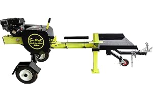 FORESTWEST 11039, 40Ton Kinetic Log Splitter 7HP Petrol Wood Splitter 2sec Per Split Fast Firewood Splitter