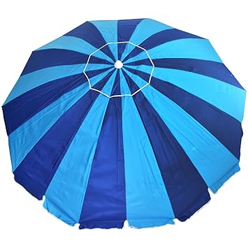 Amazoncom 8 Ft 20 Panel Jumbo Vented Fiberglass Beach