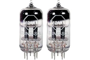 New Gain Matched Pair (2) Tung-Sol Reissue 12AX7 ECC83 Tubes - Authorized Dealer