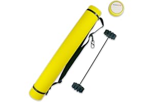 BOWSOUL Arrow Tube Case Adjustable and Extendable Archery Arrow Holder Archery Quivers for Hunting, Target Shooting-Protective EVA Foam Arrow Insert Included