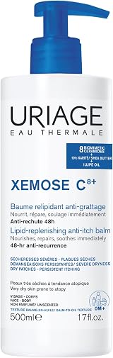 Uriage Xemose C8+ Lipid-replenishing Anti-itch Balm 500ml Fragrance-Free view 1