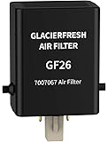 GLACIER FRESH 7007067 Air Purification Cartridge, Air Filter Replacement For Refrigerator 7007076 Air Filter (Pack of 1)