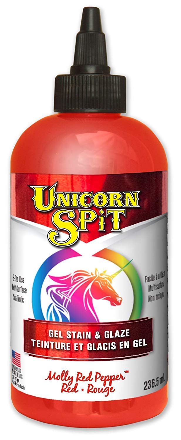 Unicorn Spit Gel Stain & Glaze, Red Pepper, 8