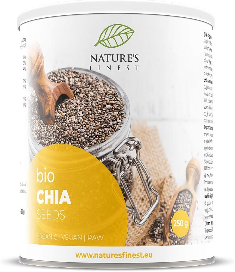 Bio semillas de chia negras 400g: Amazon.es: Salud y cuidado ...