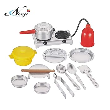 baby kitchen set steel