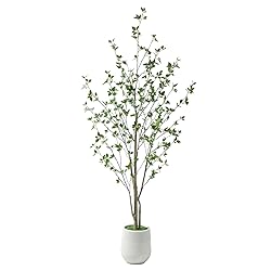 Bellacat 7ft Minimalist Artificial Citrus Tree with