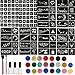 Glitter Tattoo Kit,DANCINGNAIL Temporary Glitter Tattoo Make Up Body Glitter Body Art Design For kids Teenager Adult,with 24 Colors of Glitters,108 Sheet Uniquely Themed Tattoo Stencil