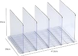 LIKEUDO Adjustable Shelf Dividers for Handbags - Expandable & Clear view 2
