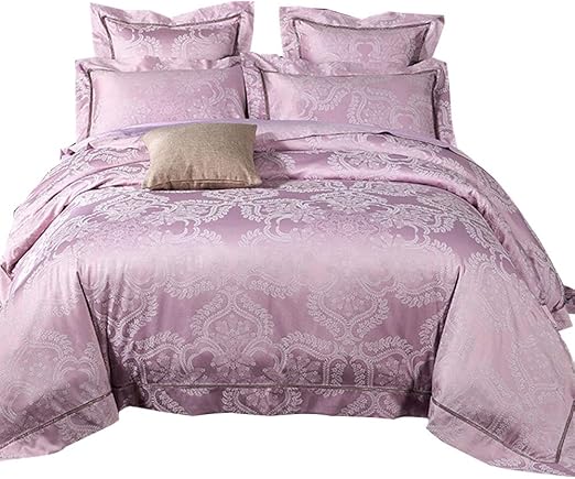 Amazon Com Mkxi Luxury Duvet Cover Queen Sateen Bedding Set For