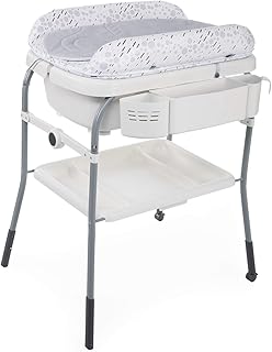 Chicco Cuddle und Bubble Comfort Bade-/Wickelkombination, cool grey