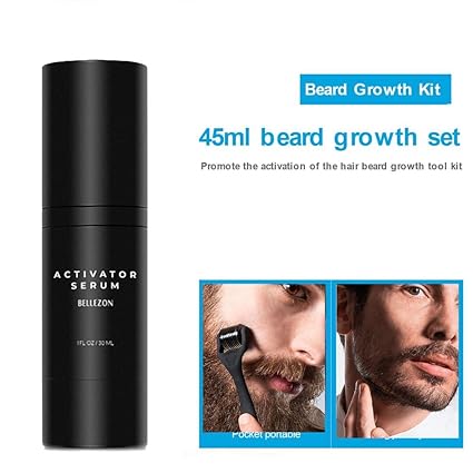 Upgraded Beard Growth Kit Beard Growth Activator Serum Liquid