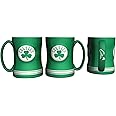 Boelter Brands NBA Boston Celtics Coffee Mug14oz Sculpted Relief, Team Color, 14 Ounce