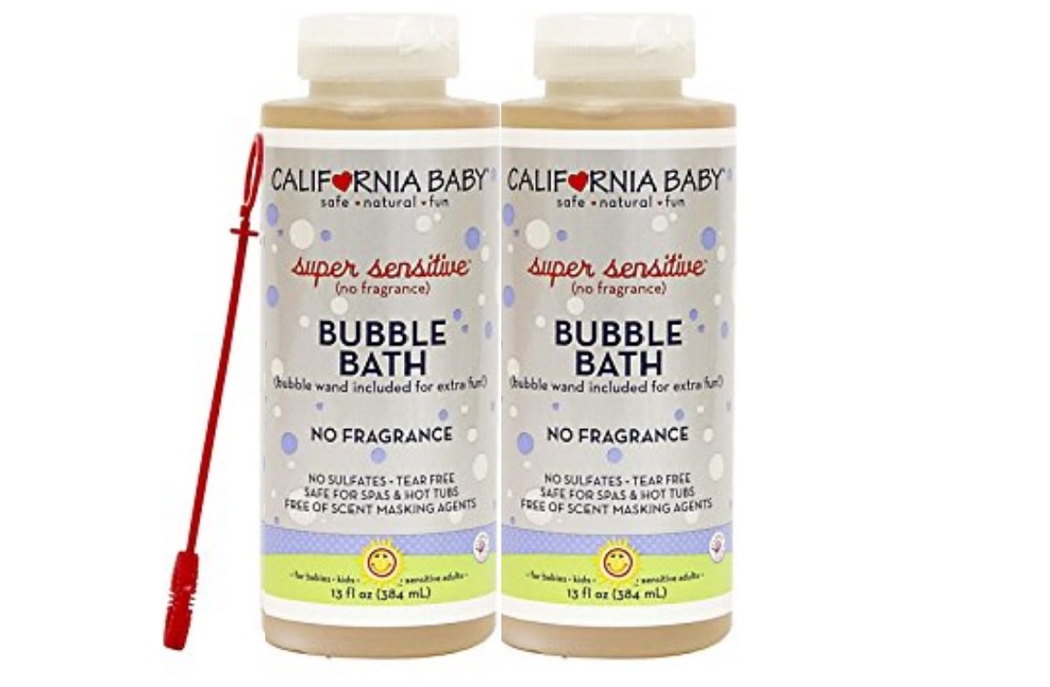 California Baby Super Sensitive Bubble Bath | No Fragrance | No Tear | Pure Essential Oils for Bathing | Hot Tubs, or Spa Use | Moisturizing Organic Aloe Vera and Calendula Extract |(13 fl. ounces) 2