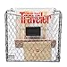 Country Rustic Gray Metal Wire Wall Mounted Magazine, File & Mail Holder Basket w/Chalkboard Label