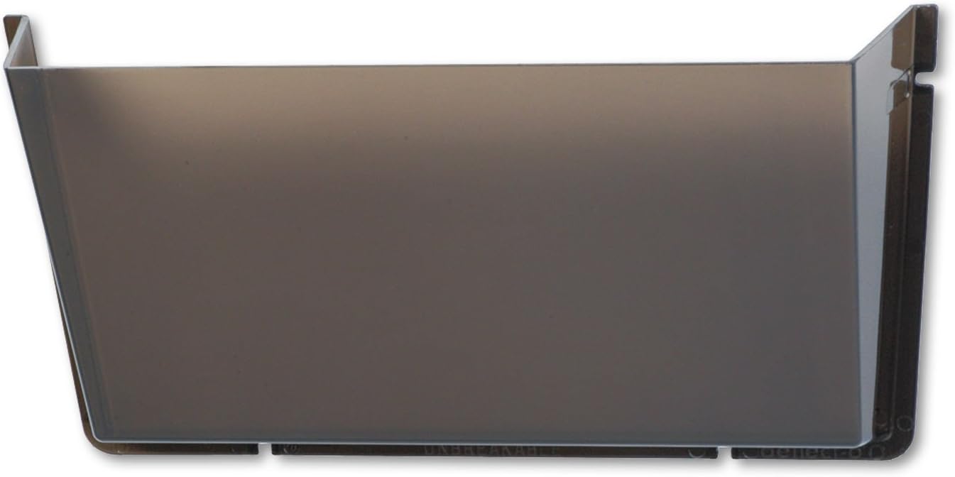 Unbreakable Docupocket Single Pocket Wall File, Letter, Smoke